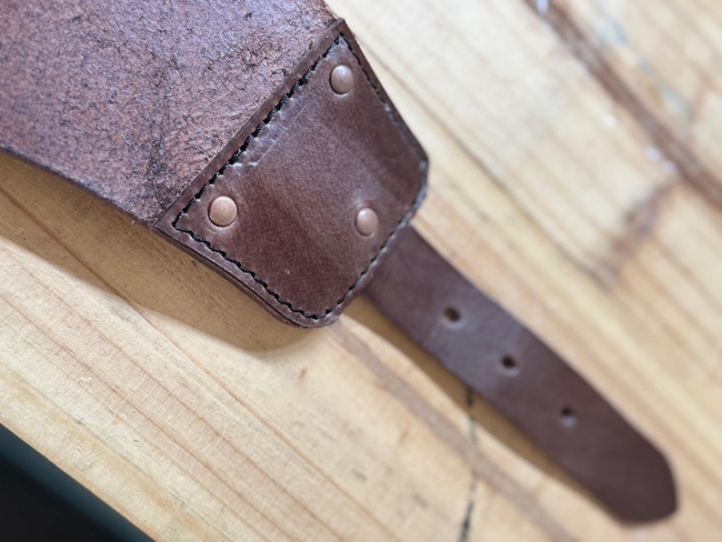 Fallout Cosplay Mare’s Leg Holster | Leather Rifle Sleeve Wasteland Accessory | Post Apocalyptic Prop Gear | Cooper Howard | (Holster only) image 6