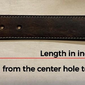 Personalized Western Leather Belt | Full Grain Cowboy Belt | Retro Country Style | Custom Name Embossed Belt | Rustic Gift for Him image 9