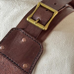 Fallout Cosplay Mare’s Leg Holster | Leather Rifle Sleeve Wasteland Accessory | Post Apocalyptic Prop Gear | Cooper Howard | (Holster only) image 3