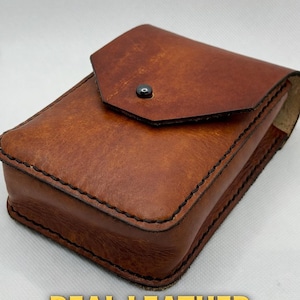 Leather Utility Pouch | Full Grain EDC Gear Pouch | Belts & Tools Accessory | Handmade Leather Pouch for Everyday Carry