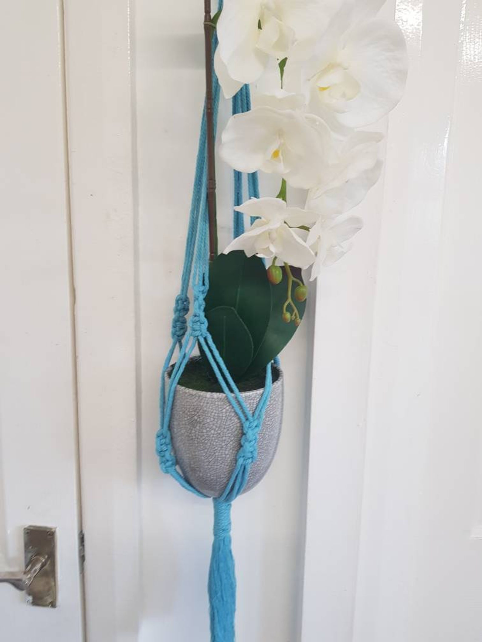 Macrame Cord Plant Hangers Decor Handmade With 4mm and 5mm Etsy UK