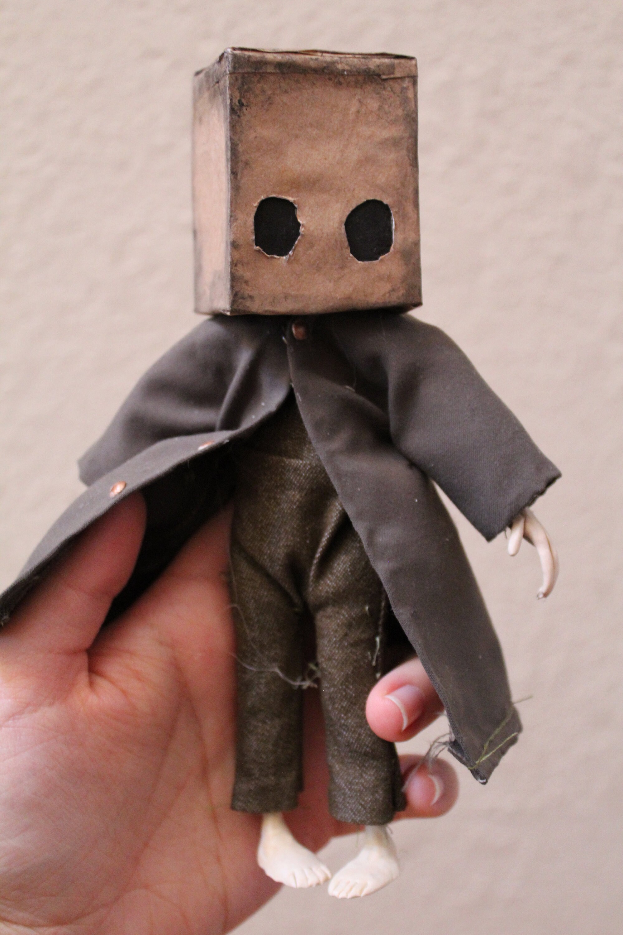 Little Nightmares 2 Mono Doll Hand Made Art Doll 5-7 Inches By | Etsy