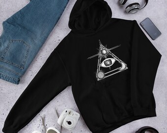 Black Hoodie featuring Original Artwork TRIVERSE