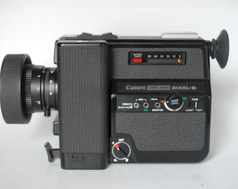 Canon 514XL Super 8 Camera: Serviced, Tested, With Optional Lens