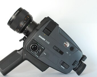 Caméra Super 8 Bauer S 715 XL Microcomputer Avec Zoom Angenieux