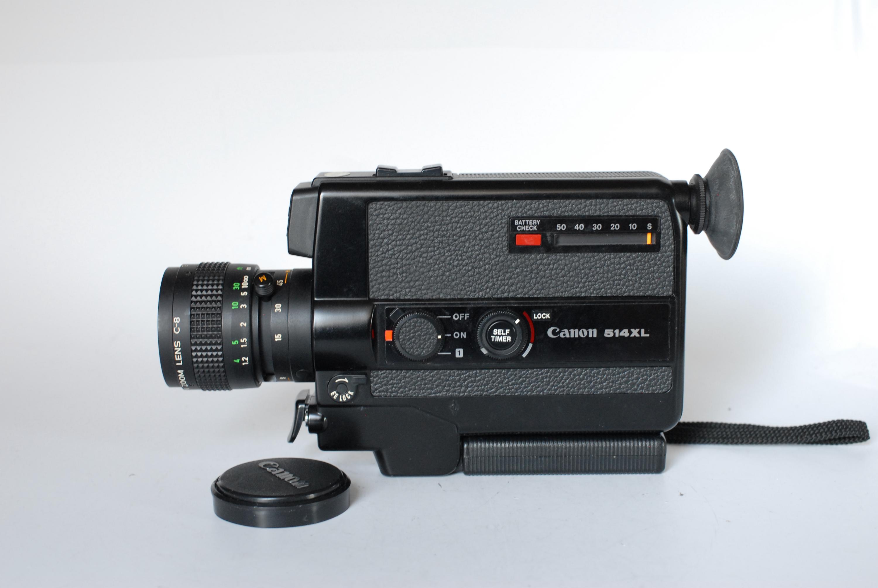 Canon 514 XL + Tested W/ Film + Super 8 Camera + 337928 + 4383 - Etsy