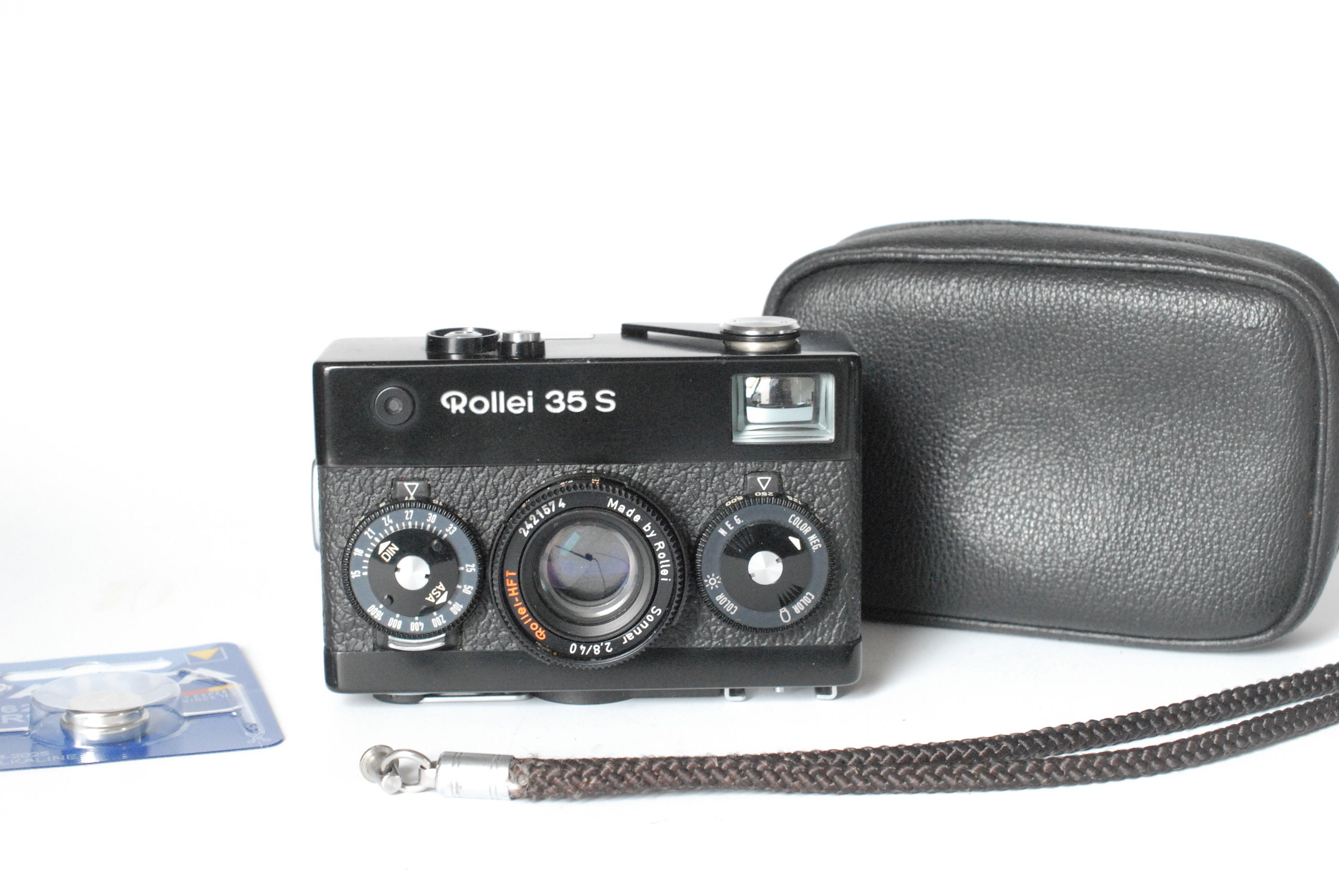 Rollei 35S Zeiss Sonnar 40mm Black Warranty Battery Update - Etsy