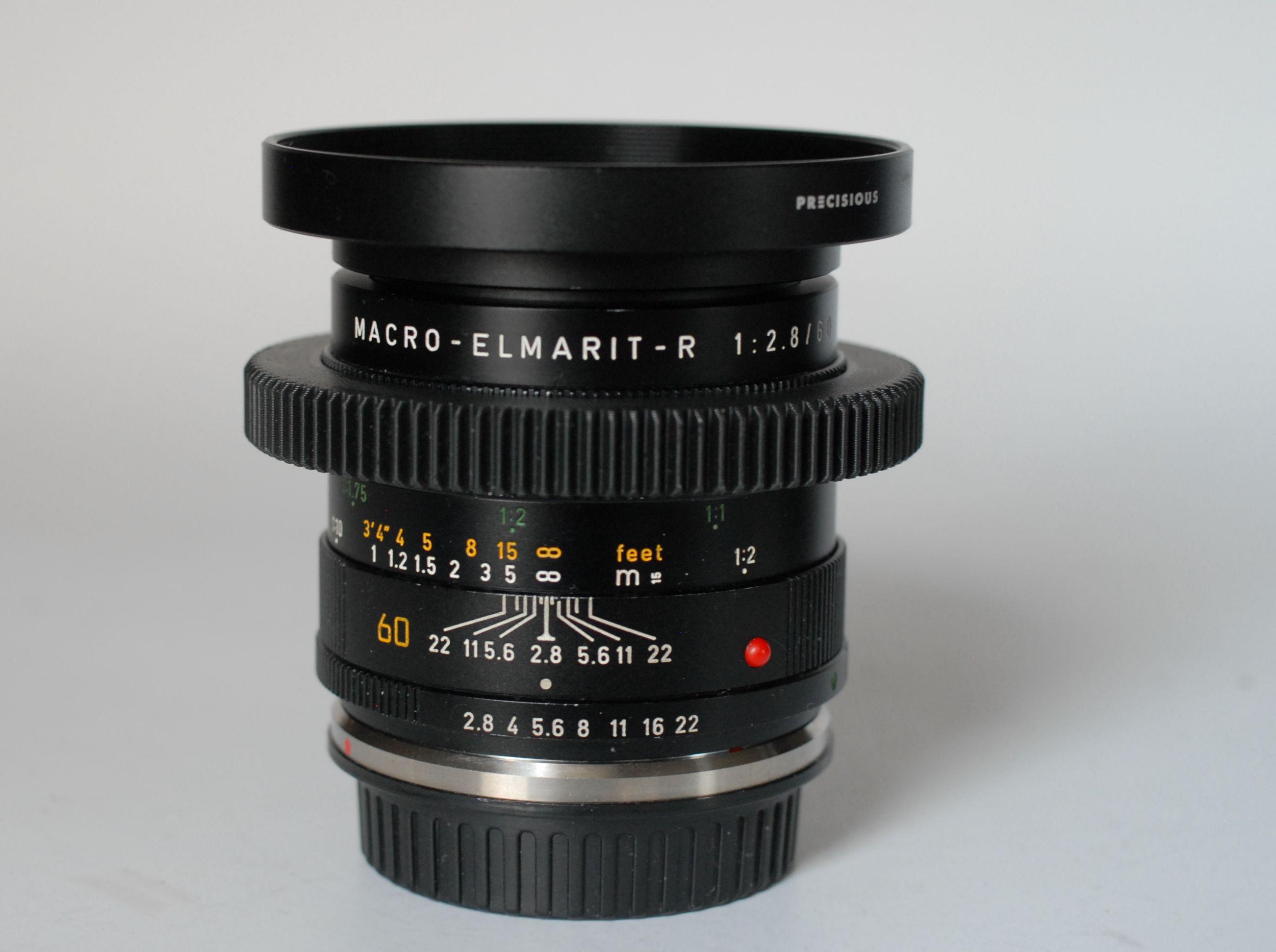 Leica R 単焦点4本 Cine Mod EF シネレンズセット