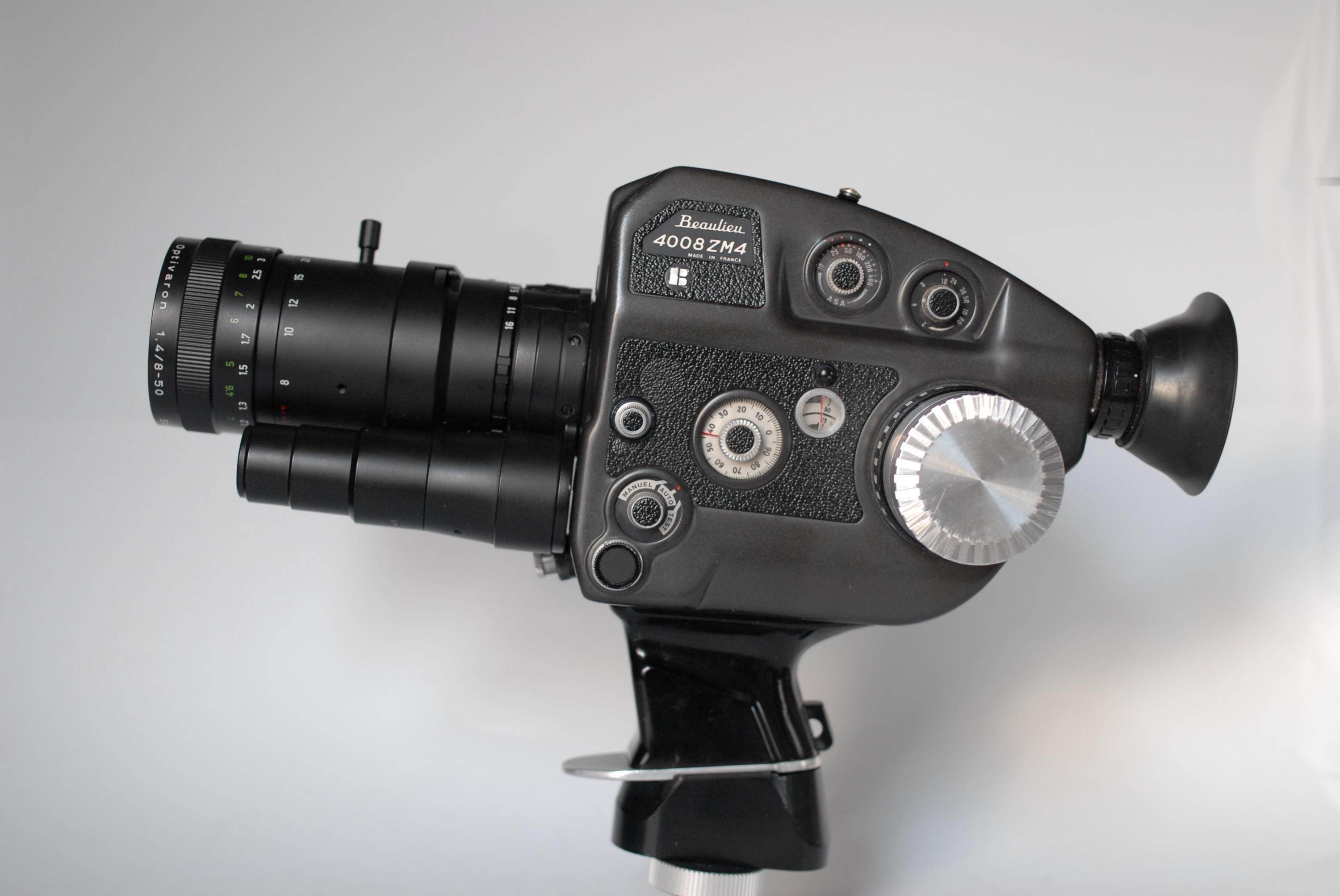 Serviced and Modified Beaulieu 4008 ZM II Super 8 Film Camera +