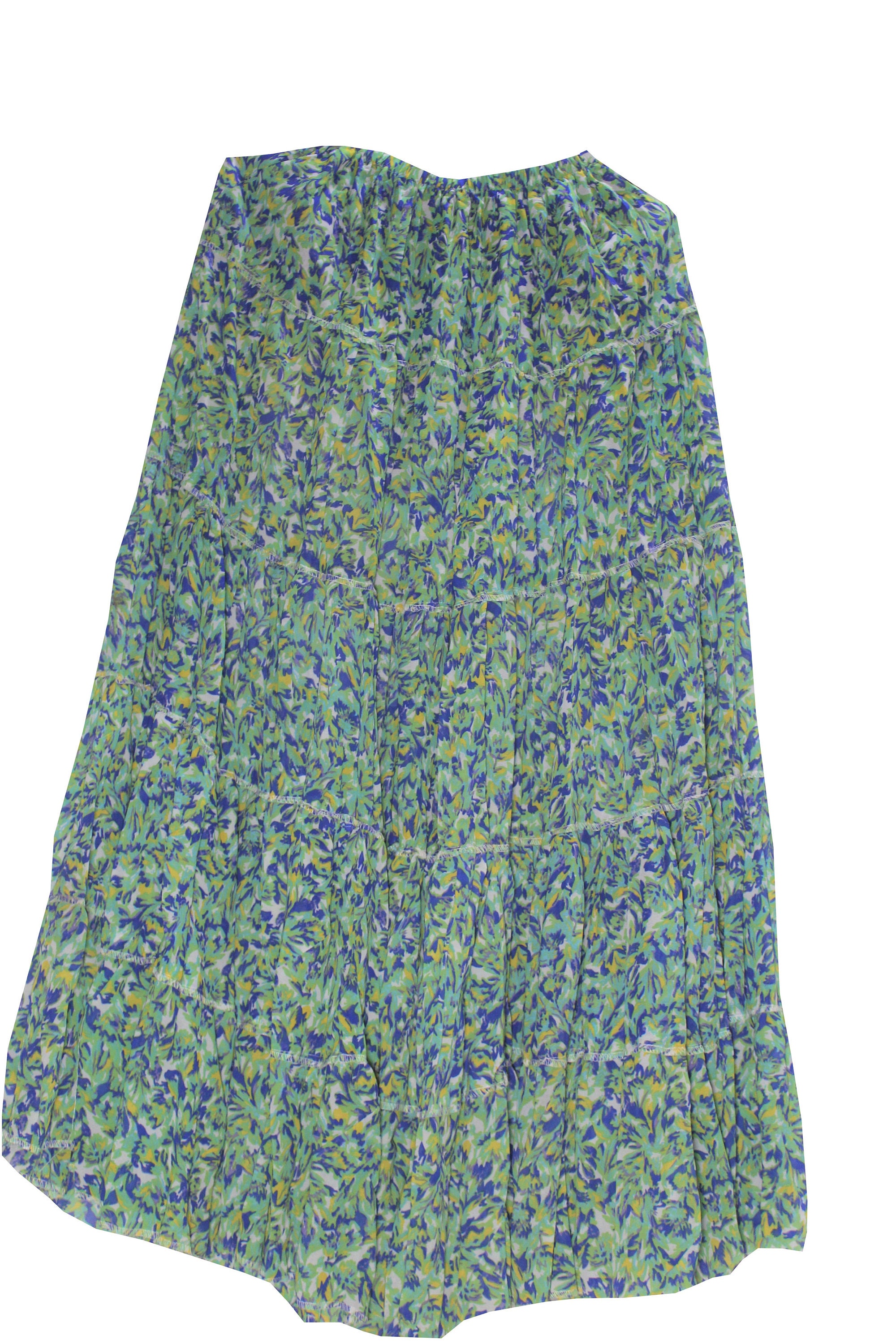 Skirt Printed Skirt Full Pleated Skirts Etsy