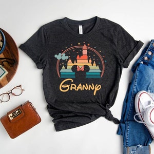 Granny Mouse Shirt, Grandma mouse, Disney family shirt, women&#39;s Disney shirt, Disney grandma shirt, Disneyworld shirt, Disney Shirt