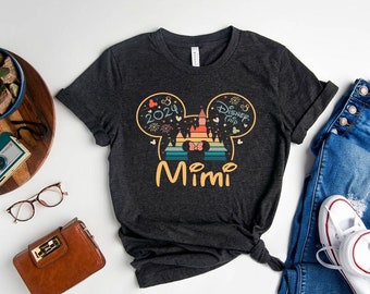 Mimi Mouse Shirt, Oma muis, Disney familie shirt, dames Disney shirt, Disney oma shirt, Disneyworld shirt, Disney Shirt