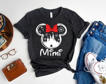 Mimi Mouse Shirt, Oma muis, Disney familie shirt, dames Disney shirt, Disney oma shirt, Disneyworld shirt, Disney Shirt
