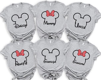 Camisas de la familia de Disney, camisas de Disney, camisas del castillo de Disney, camisas de Disney de la familia a juego, camisas de Disney personalizadas familia y mujeres P7400