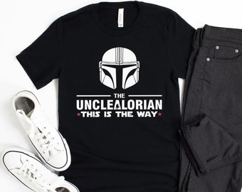 Unclelorian Shirt, Uncle Shirt, Husband Gift, Father's Day Gift, Gift for him, Gift for Uncle, Star Wars Uncle Shirt, Uncle Gift