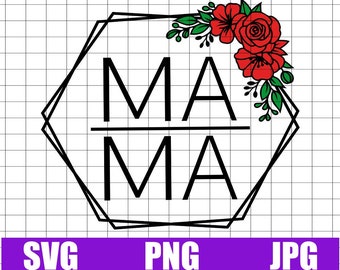 Download Mom Monograme Split Name Frame Mom Svg Mom Split Name Frame Svg Mama Svg Mama Floral Hexagon Svg Mother Day Svg Mom Floral Svg Prints Art Collectibles Colonialgolfhart Com
