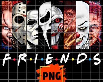 Free Free 234 Serial Killer Friends Horror Svg Free SVG PNG EPS DXF File