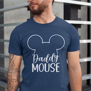 Daddy Mouse Shirt, Minnie Mouse, Disneyland Trip Shirt, Gift for Dad, Daddy Mouse, Gift for Papa, Father Shirt, Mickey Dad, Disneyland P7400