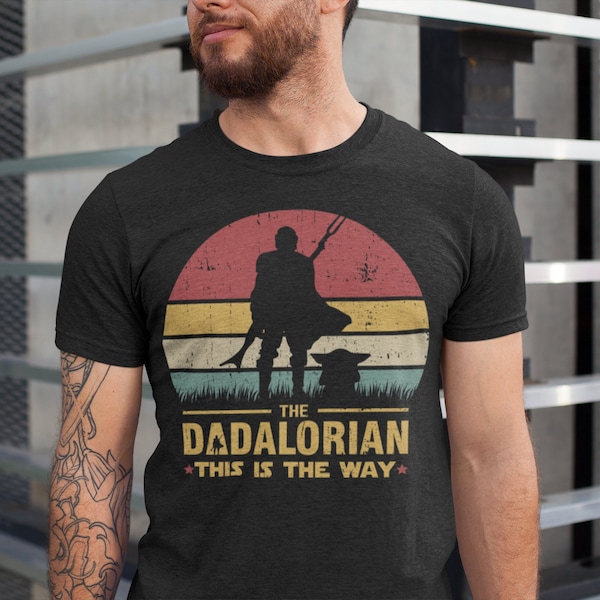 The Dadalorian And Son Shirt, Momalorian Shirt,Mamalorian Shirt, Matching Shirt for family,This Is The Way Shirt, Father's Day Gift