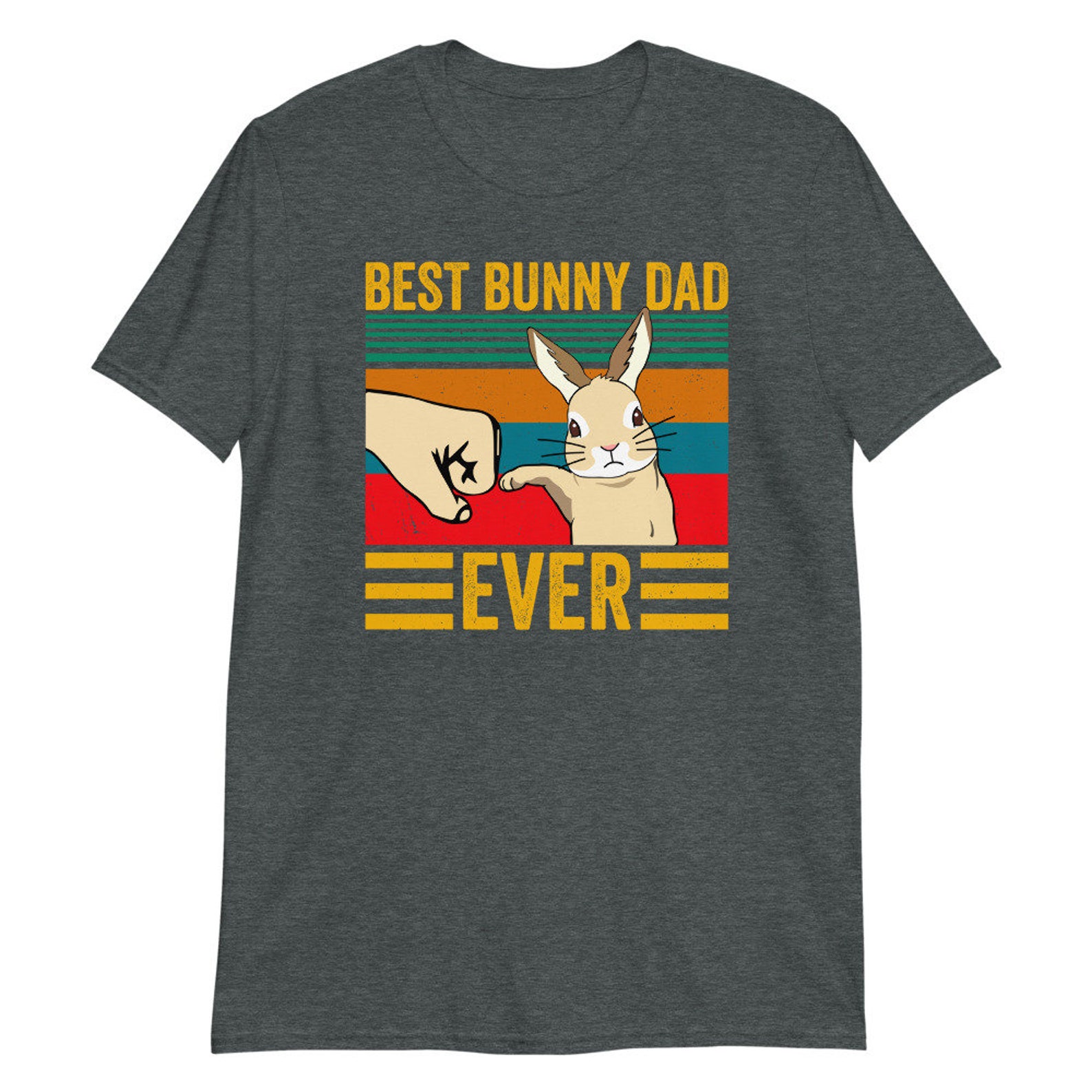 Best Bunny Dad Ever T-shirt, Bunny Dad T-shirt, Gift for Easter Daddy ...