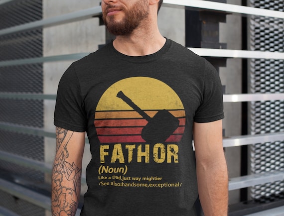Fa-Thor Like Dad Just Way Mightier Hero T Shirts Gifts Fa-Thor Like Dad Just Way Mightier Hero T Shirts Gifts