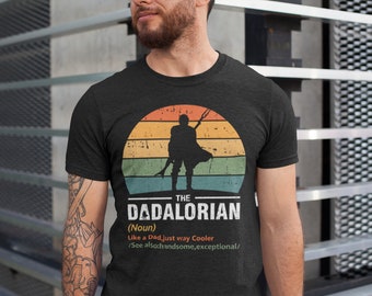 The Dadalorian T-shirt, Star Wars Shirt für Papa, Ehemanngeschenk, Vatertagsgeschenk, Geschenk für ihn, Geschenk für Vater, Vatergeschenk, Starwars Te P7400