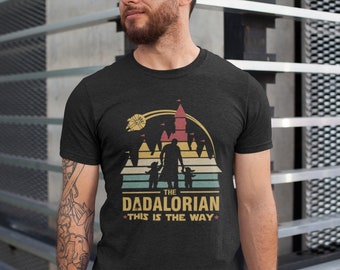 Het Dadalorian shirt, dit is de manier shirt, vaderdag shirt, vaderdagcadeau, cadeau voor papa, beste vader, papa grap, papa shirt, het kind te