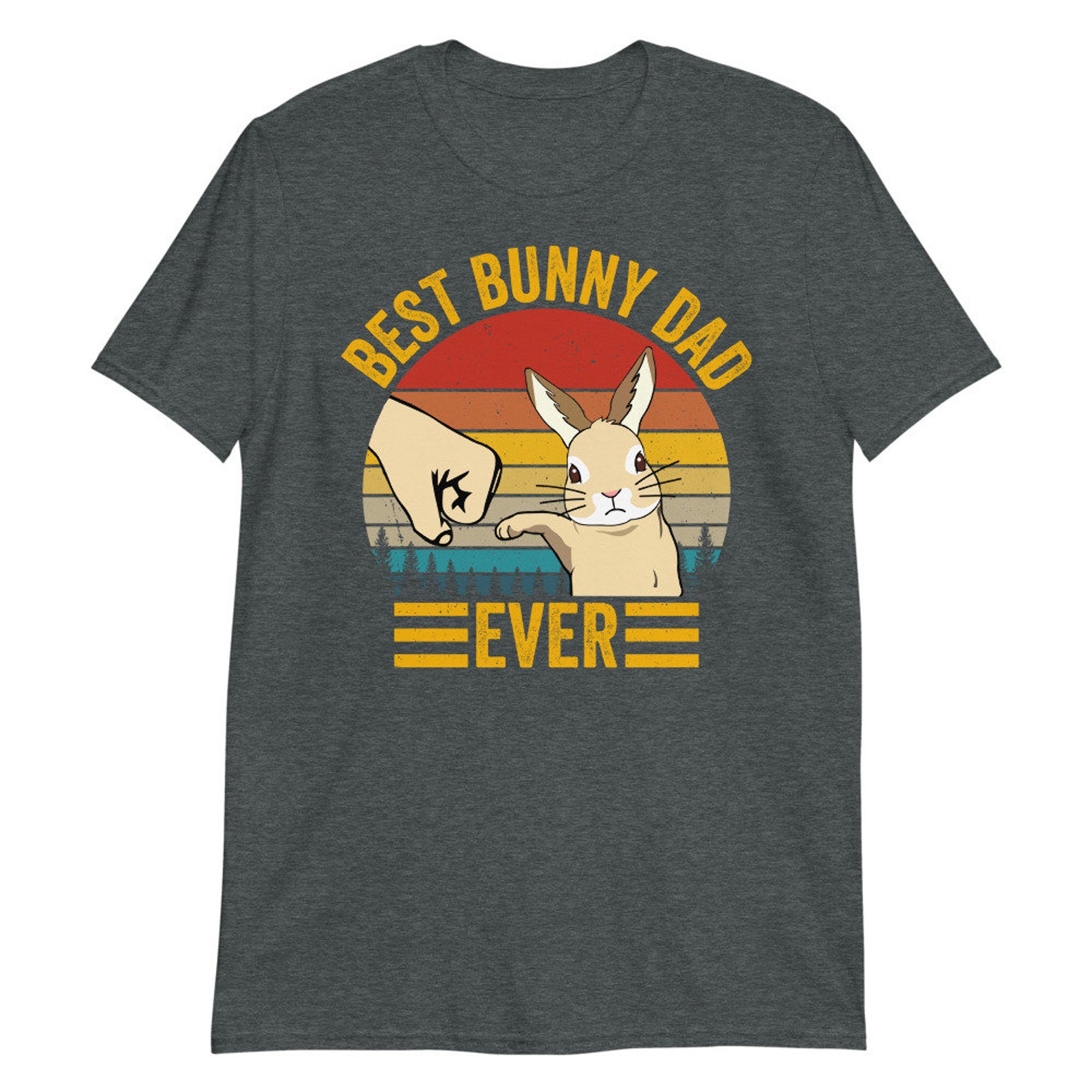 Best Bunny Dad Ever T-shirt, Bunny Dad T-shirt, Gift for Easter Daddy ...