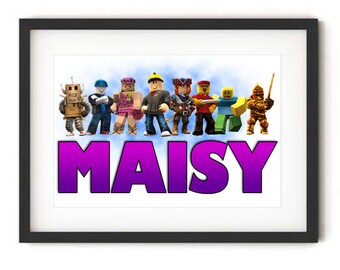 Roblox Poster Etsy - roblox poster etsy roblox poster Roblox Poster Etsy - roblox poster