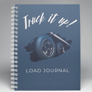 6x9 Trucker&#39;s Load Journal Notebook Monthly Trucking Dispatch Logbook Company Driver Owner Operator