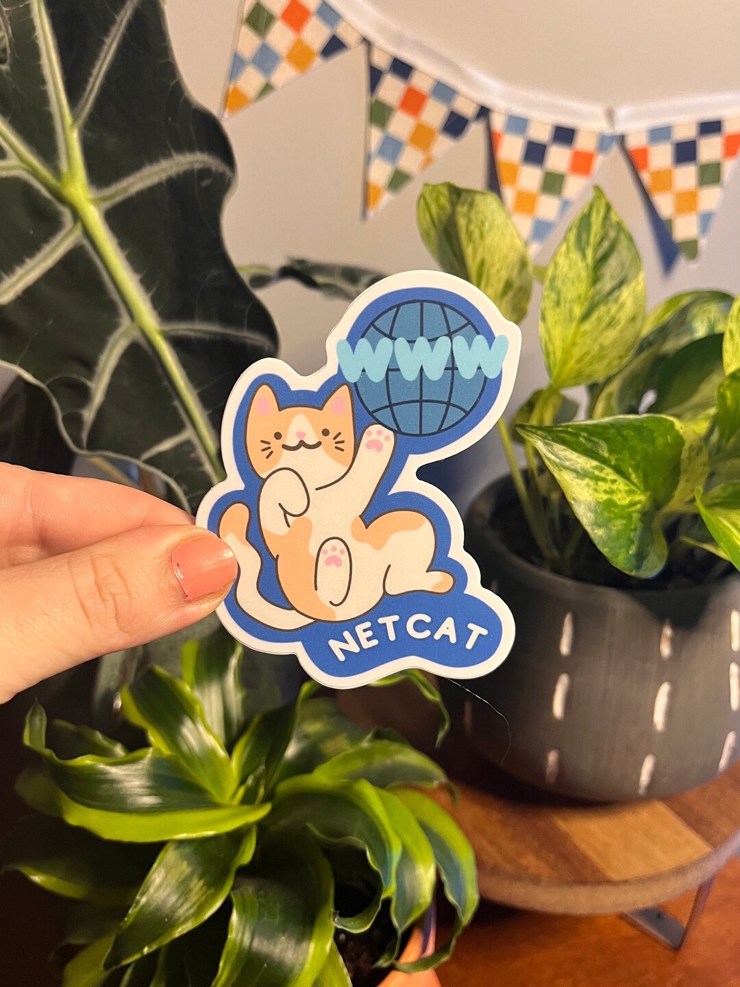 Net So Sticker Netcat Sticker / Nerdy Sticker / Cat Gift - Etsy