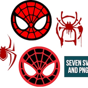 Miles Morales Spiderman PNG SVG Bundle/Pack /Spiderman Cut Files / Spiderverse Cut Files / Spiderman Miles Morales Craft / DIY