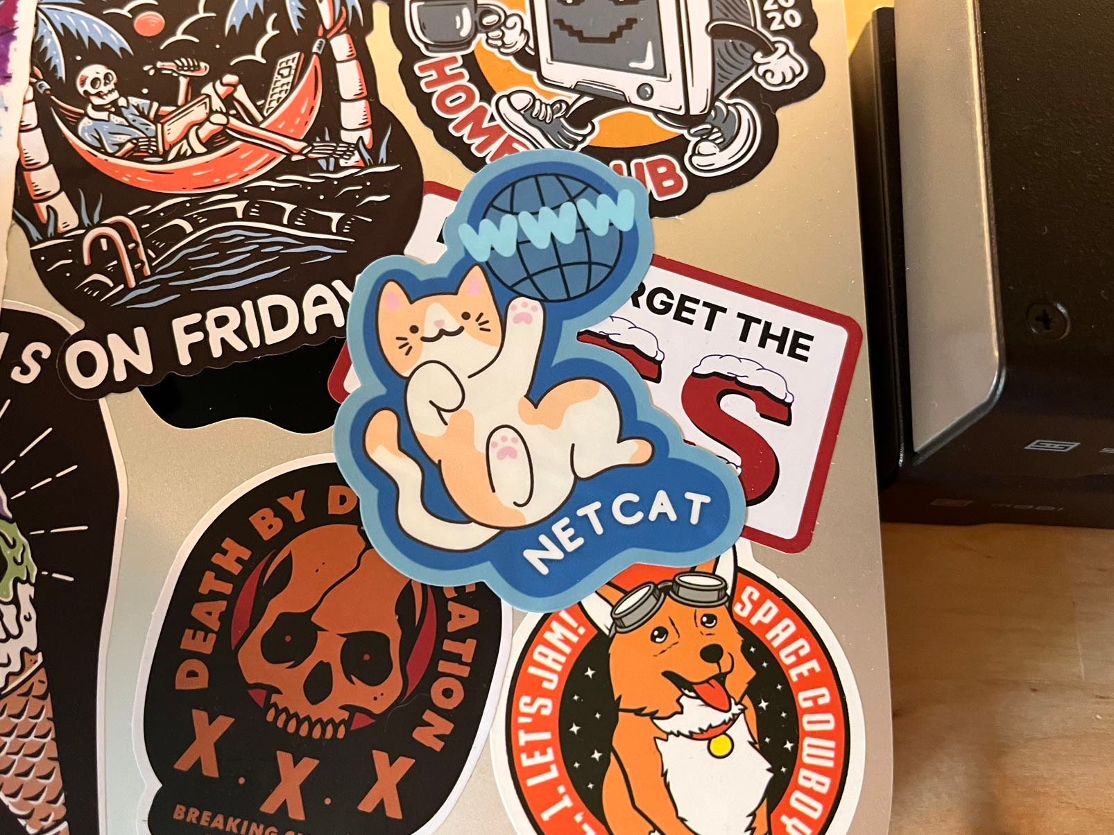 Netcat Sticker / Nerdy Sticker / Cat Gift - Etsy