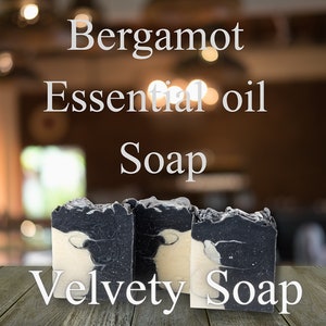 Bergamot Essential oil soap, Clean and refreshing handmade soap