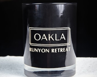 Runyon Retreat Essential Oil Candle: Mint, Eucalyptus, Fresh Lime