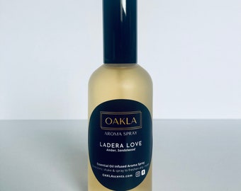 Ladera Love Aroma Spray | Aroma Spray | Room Spray | Fabric Spray | Air Freshener Spray | Aromatherapy Spray | Air Spray