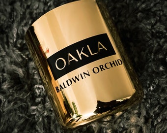 Baldwin Orchid Essential Oil Candle: Hotel Scent, Home Fragrance