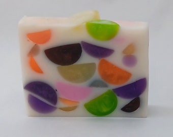 Vegan Sweet Cherry Soap Bar with Shea, Cocoa and Mango Butter