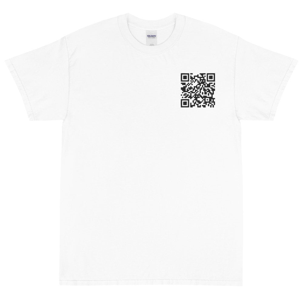 Custom QR Code TShirt Etsy