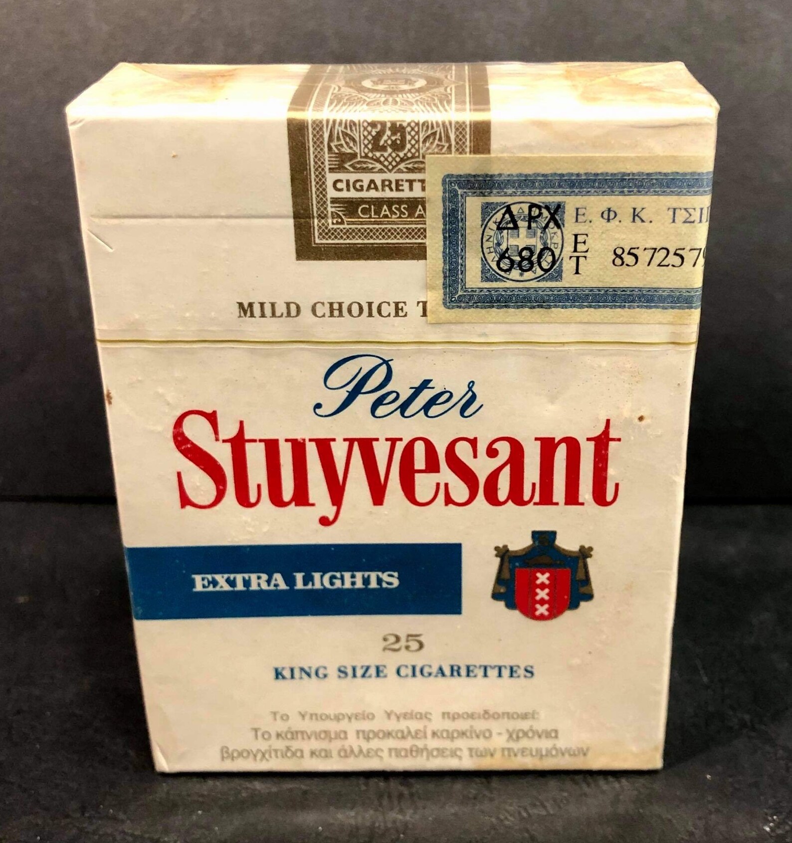 PETER STUYVESANT Extra Lights Vintage Cigarettes Unopened Etsy