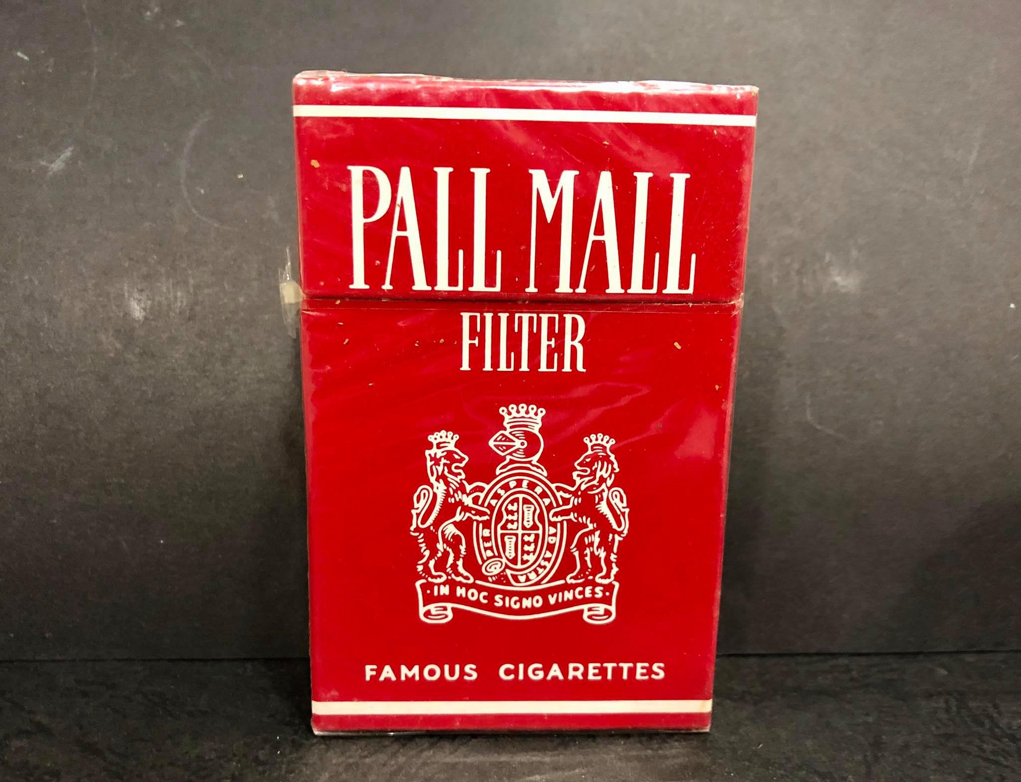 PALL MALL Vintage Cigarettes Unopened Packet Etsy