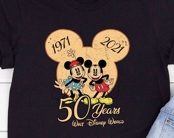 Disney 50th Anniversary T Shirts | Etsy 