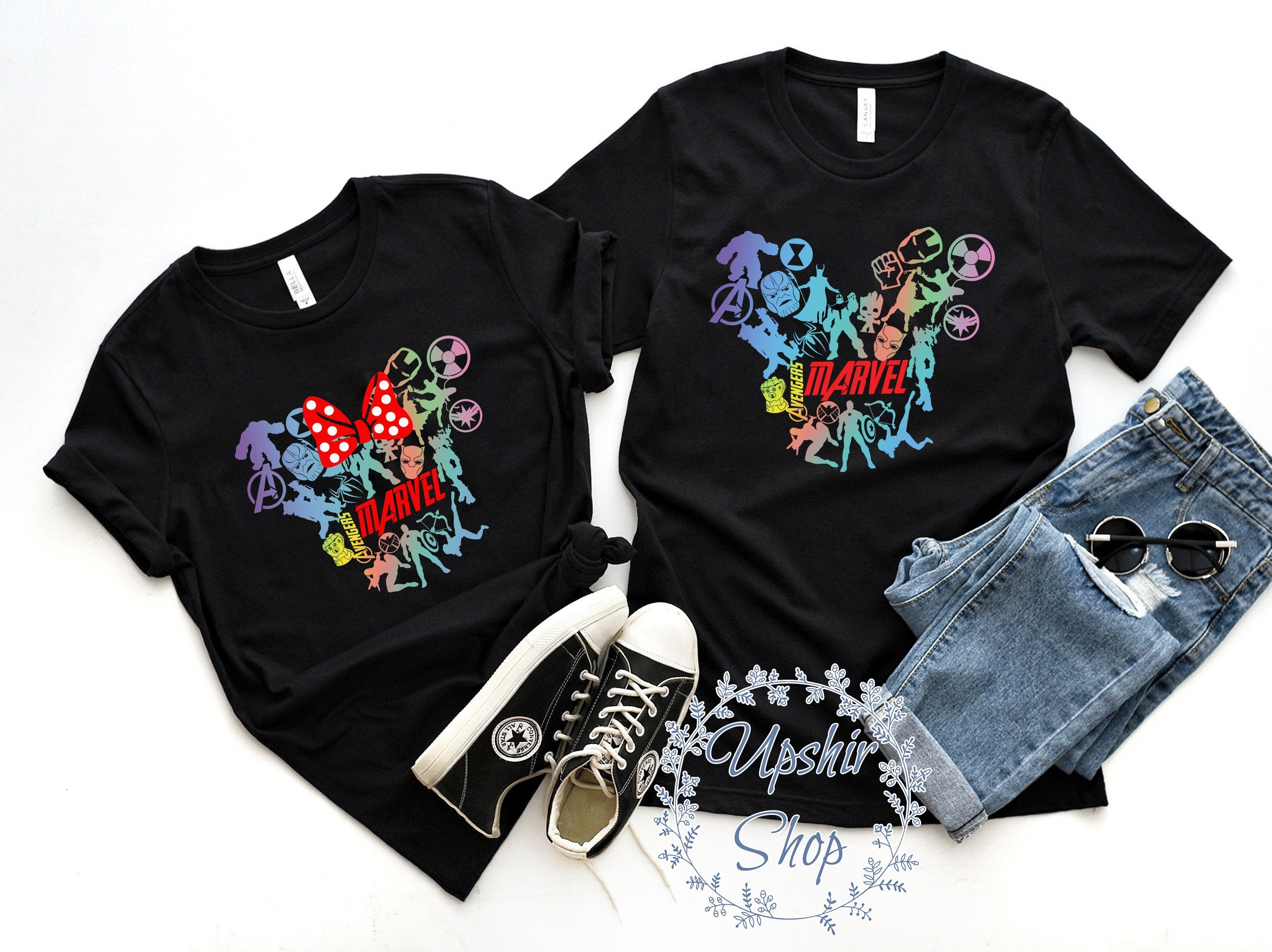 Disney Marvel Shirt Disney Couple Shirt 