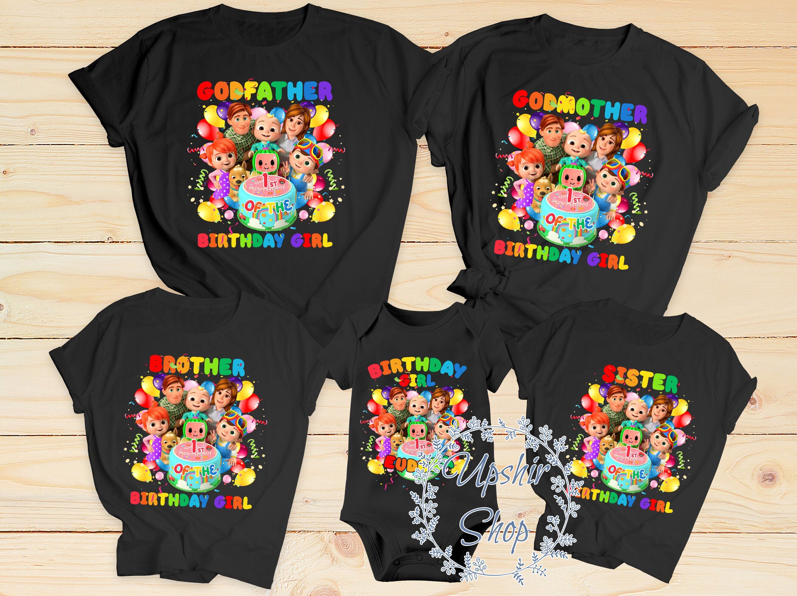 Cocomelon Family Matching Birthday 