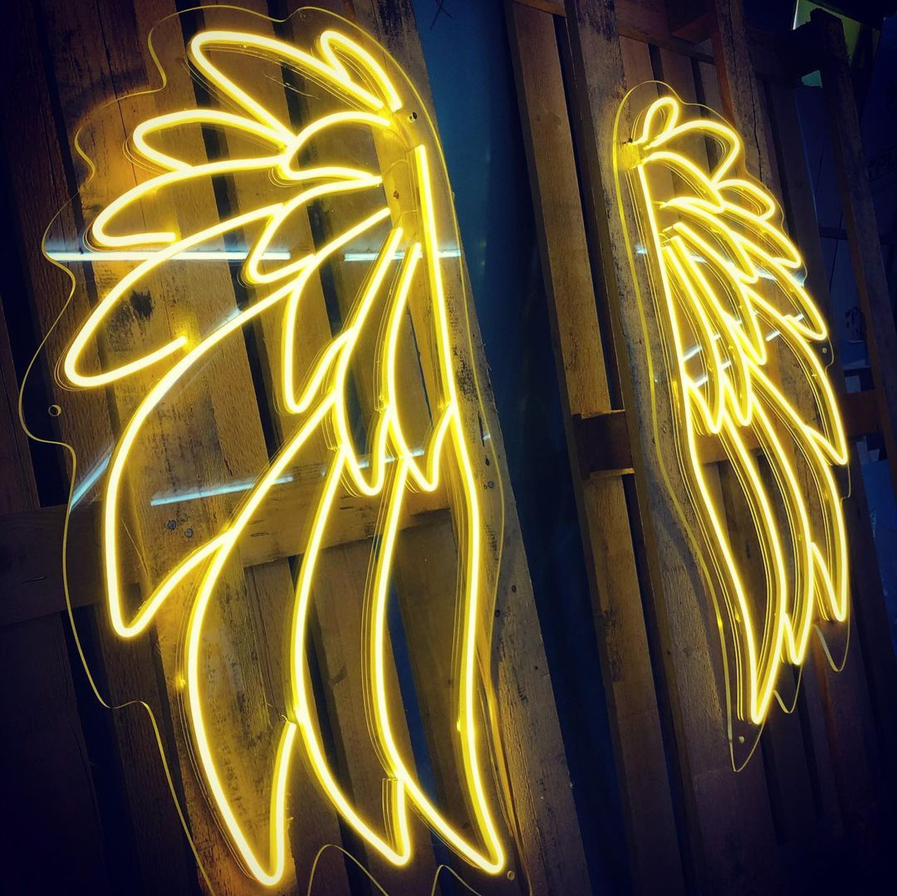 Angel Wings Neon Sign Art Neon Lights Neon Light Neon Sign Etsy