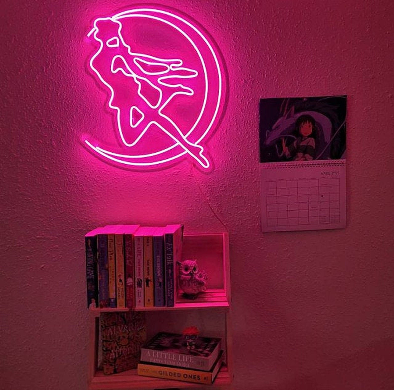 Neon Sailor moon custom sign for interior modern decoration | Etsy