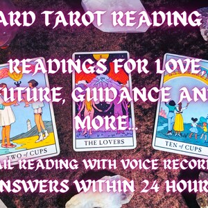 LECTURE DE TAROT À 8 CARTES - L'avenir, l'amour, l'orientation et plus encore !