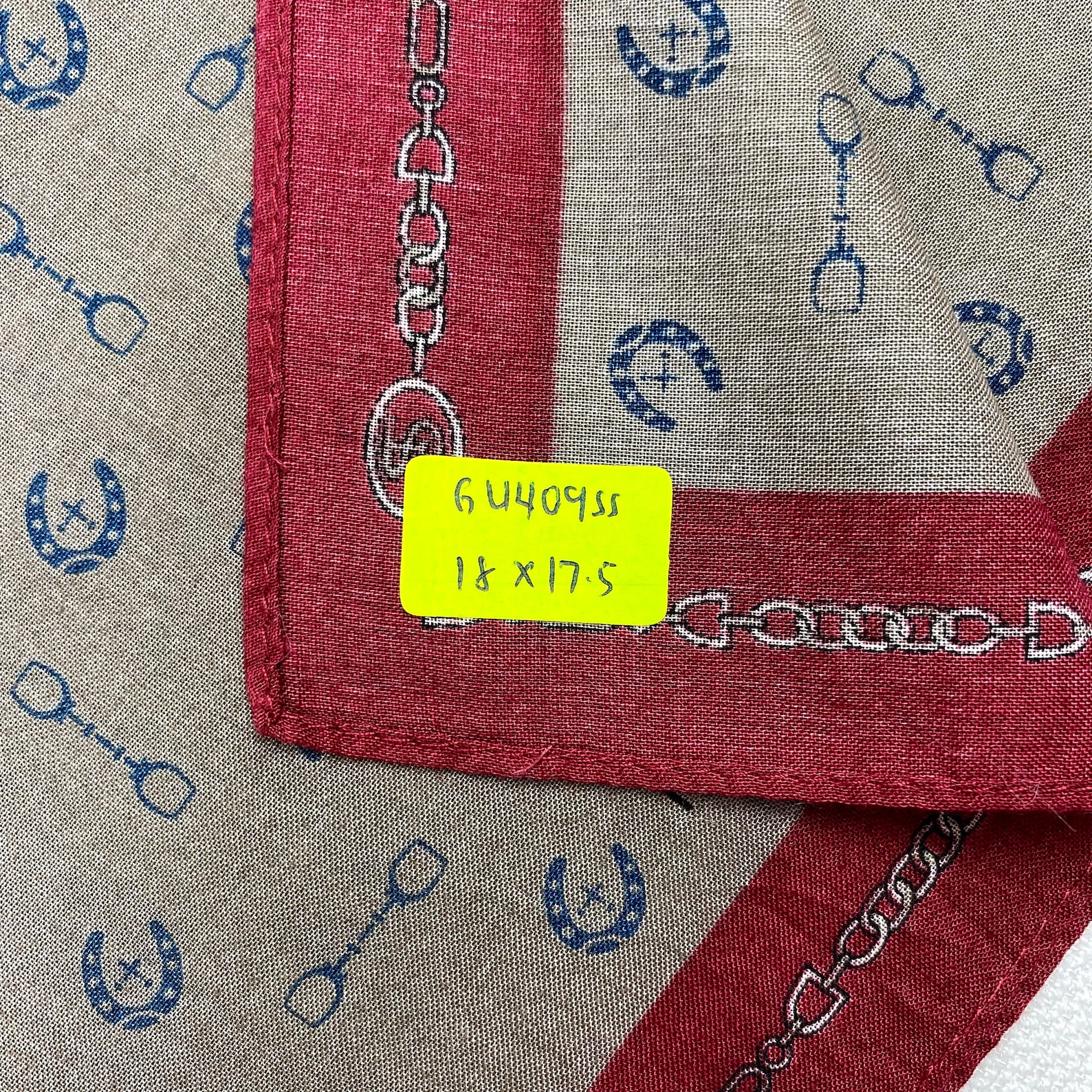 PAOLO GUCCI Bandana pañuelo cuello pañuelo bufanda clásico Etsy España