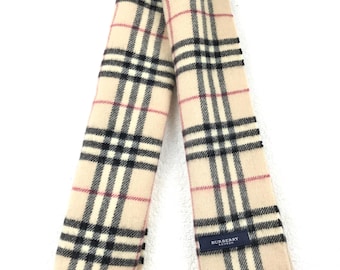 BURBERRY Sjaal Uitlaat Bandana Sjaal Verpakt Nova Check Kasjmier/wol Klassiek ontwerp Authentiek cadeau in afwachting van deze winter Vrolijk kerstfeest