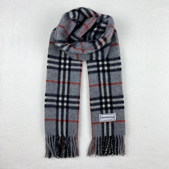 BURBERRY Scarf Muffler Bandana Shawl Wrapped Nova Check Cashmere/Wool  Classic Design Authentic Gift awaiting for this winter Merry Christmas